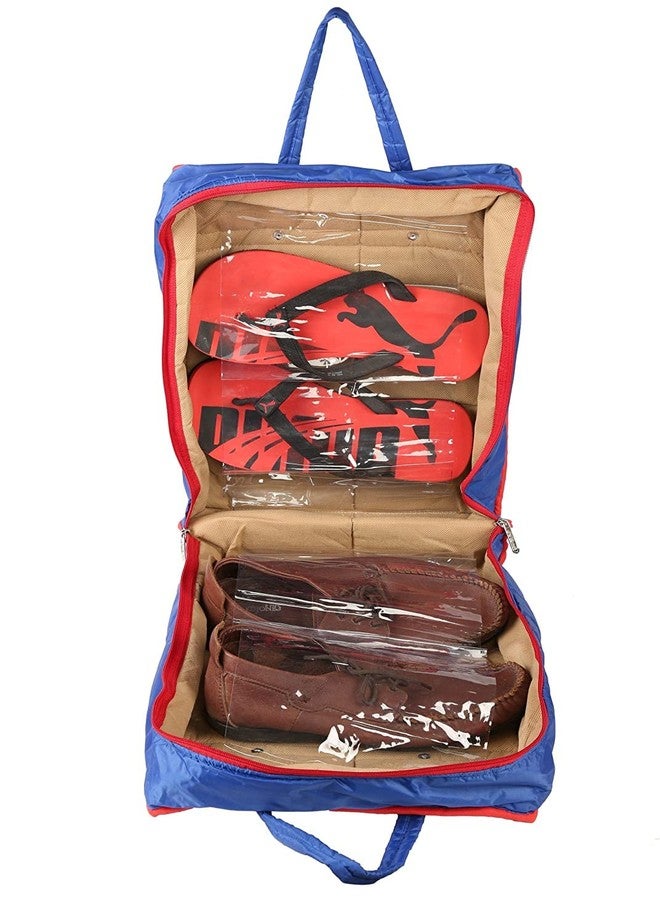 CELLEBII® Shoe Tote Storage Bag, Shoes Organiser, Shoe Kit, Hold 6 Pairs of Shoes Multicolour - Image 3